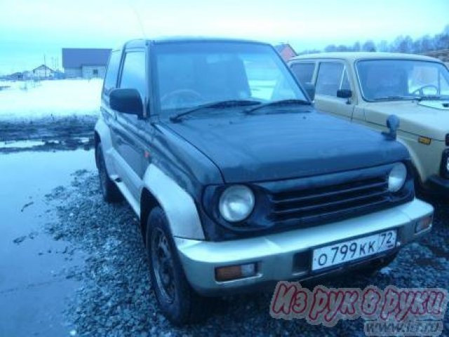 Mitsubishi Pajero Junior,  внедорожник,  1996 г. в.,  пробег:  85000 км.,  механическая,  1.1 л в городе Тюмень, фото 2, Тюменская область