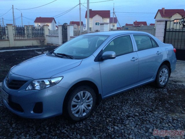 Toyota Corolla,  седан,  2012 г. в.,  пробег:  14000 км.,  автоматическая в городе Магнитогорск, фото 1, Челябинская область