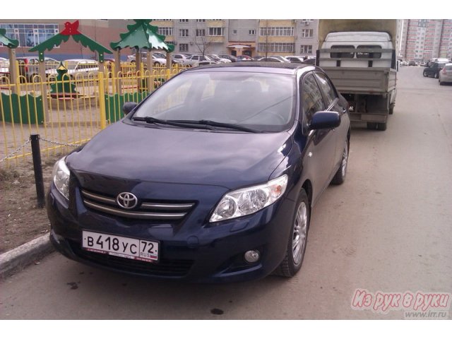 Toyota Corolla,  седан,  2008 г. в.,  пробег:  74000 км.,  роботизированная,  1.6 л в городе Тюмень, фото 2, Toyota