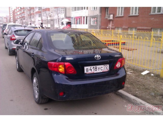 Toyota Corolla,  седан,  2008 г. в.,  пробег:  74000 км.,  роботизированная,  1.6 л в городе Тюмень, фото 3, Тюменская область