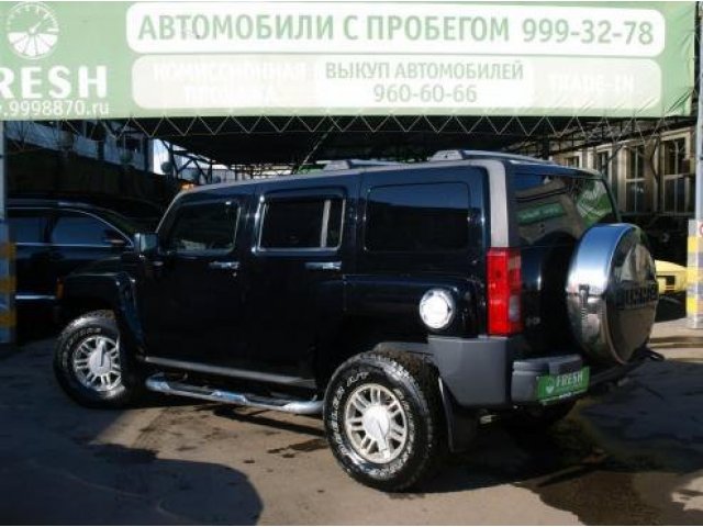 Hummer Hummer H3 2007г.  автомат 3653см.  куб в городе Москва, фото 5, Московская область