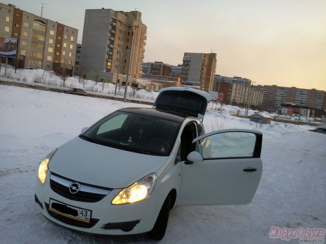 Opel Corsa,  купе,  2008 г. в.,  пробег:  78000 км.,  механическая,  1.2 л в городе Киров, фото 4, стоимость: 349 000 руб.