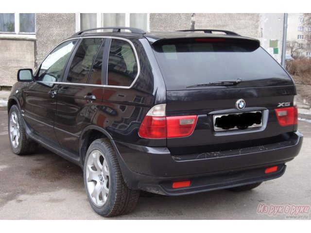 BMW X5,  внедорожник,  2003 г. в.,  автоматическая,  3 л в городе Советск, фото 1, BMW