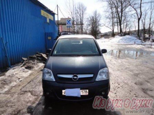 Opel Meriva,  минивэн,  2007 г. в.,  пробег:  65000 км.,  роботизированная,  1.6 л в городе Санкт-Петербург, фото 1, Opel