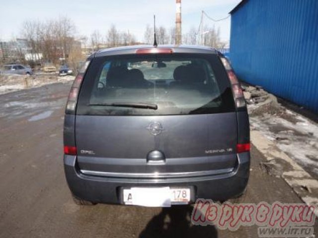 Opel Meriva,  минивэн,  2007 г. в.,  пробег:  65000 км.,  роботизированная,  1.6 л в городе Санкт-Петербург, фото 3, стоимость: 320 000 руб.