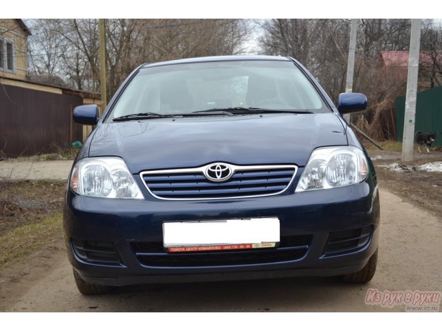 Toyota Corolla,  седан,  2006 г. в.,  пробег:  29000 км.,  механическая,  1.6 л в городе Кострома, фото 5, Костромская область