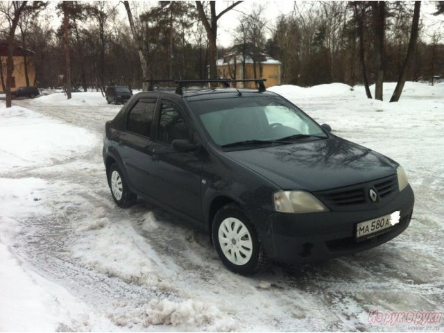 Renault Logan,  седан,  2008 г. в.,  пробег:  87120 км.,  механическая,  1.6 л в городе Ижевск, фото 1, Renault