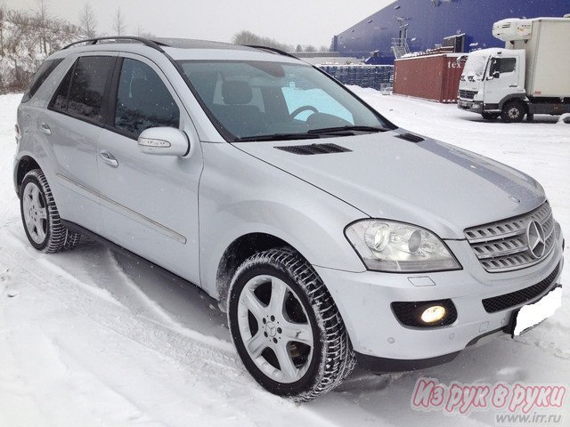 Mercedes ML 320,  внедорожник,  2007 г. в.,  пробег:  112000 км.,  автоматическая в городе Саратов, фото 1, стоимость: 170 738 руб.