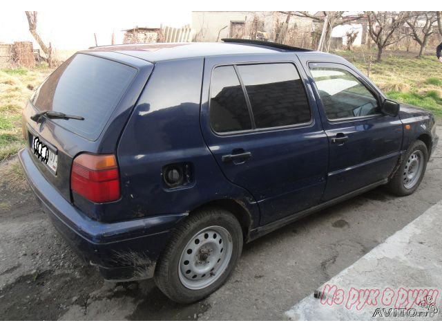 Volkswagen Golf,  хэтчбек,  1996 г. в.,  пробег:  168000 км.,  механическая,  1.8 л в городе Чегем, фото 1, Volkswagen