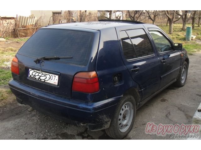 Volkswagen Golf,  хэтчбек,  1996 г. в.,  пробег:  168000 км.,  механическая,  1.8 л в городе Чегем, фото 2, Кабардино-Балкария