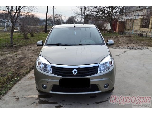 Renault Sandero,  хэтчбек,  2010 г. в.,  пробег:  19000 км.,  механическая,  1.6 л в городе Самара, фото 1, Renault