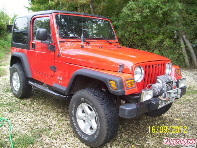 Jeep Wrangler,  внедорожник,  2005 г. в.,  пробег:  62642 км.,  механическая,  2.5 л в городе Самара, фото 2, Jeep