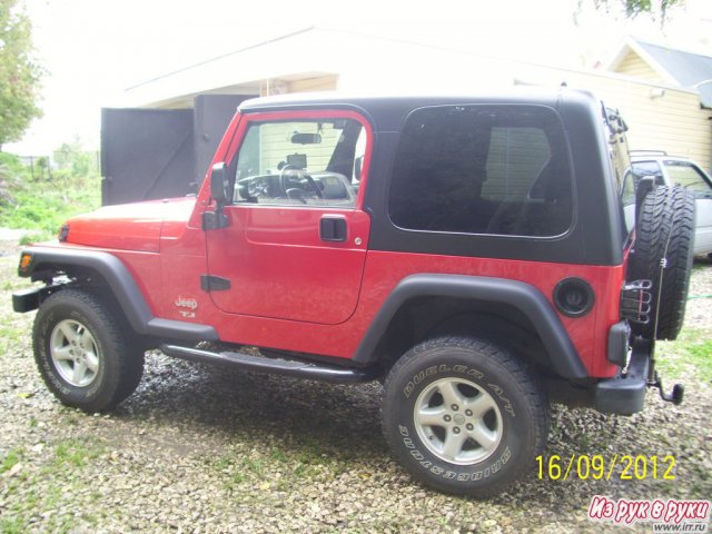 Jeep Wrangler,  внедорожник,  2005 г. в.,  пробег:  62642 км.,  механическая,  2.5 л в городе Самара, фото 4, стоимость: 900 000 руб.