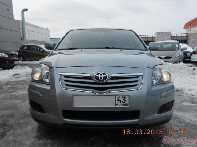 Toyota Avensis,  седан,  2008 г. в.,  пробег:  74000 км.,  механическая,  1.8 л в городе Киров, фото 2, Калужская область