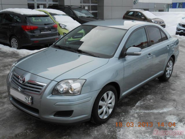 Toyota Avensis,  седан,  2008 г. в.,  пробег:  74000 км.,  механическая,  1.8 л в городе Киров, фото 5, Калужская область