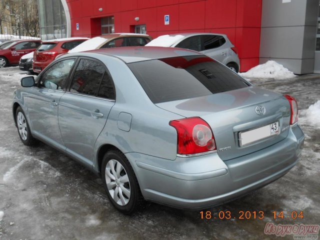 Toyota Avensis,  седан,  2008 г. в.,  пробег:  74000 км.,  механическая,  1.8 л в городе Киров, фото 7, Toyota