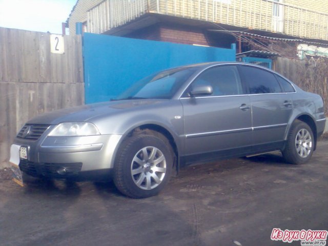 Volkswagen Passat,  седан,  2001 г. в.,  пробег:  112000 км.,  автоматическая,  1.8 л в городе Омск, фото 7, стоимость: 400 000 руб.