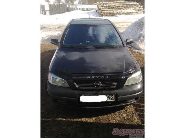 Opel Astra,  хэтчбек,  2000 г. в.,  пробег:  230000 км.,  механическая,  1,6 л в городе Киров, фото 4, стоимость: 235 000 руб.