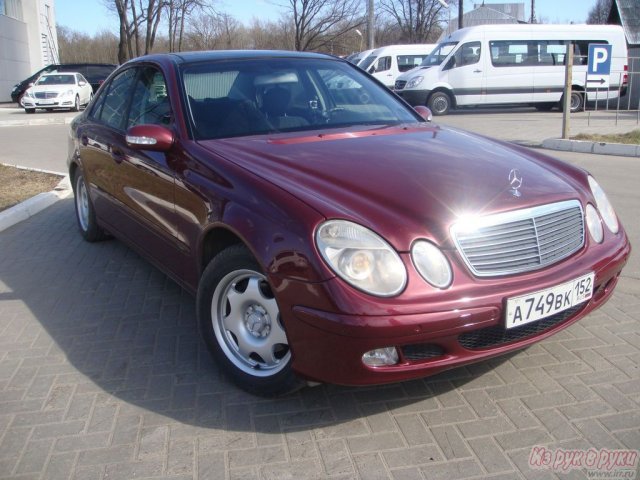 Mercedes E 240,  седан,  2003 г. в.,  пробег:  187000 км.,  автоматическая,  2.6 л в городе Нижний Новгород, фото 1, Mercedes