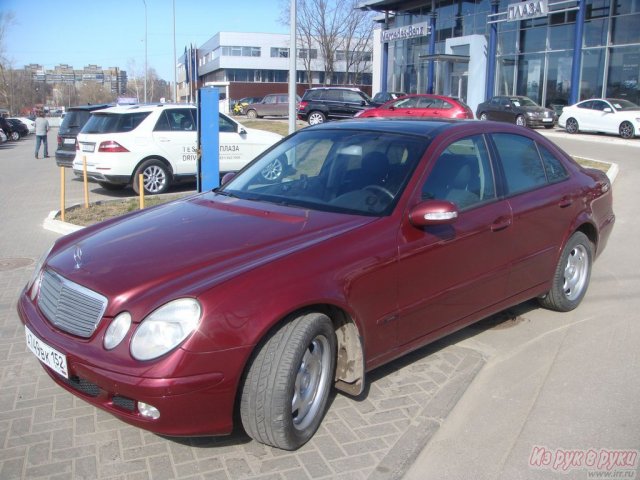 Mercedes E 240,  седан,  2003 г. в.,  пробег:  187000 км.,  автоматическая,  2.6 л в городе Нижний Новгород, фото 6, стоимость: 600 000 руб.