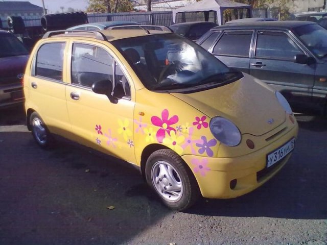 Продается Daewoo MATIZ,  цвет:  желтый,  двигатель: 0.8 л,  53 л. с.,  кпп:  механическая,  кузов:  хэтчбек,  пробег:  88000 км в городе Ижевск, фото 1, стоимость: 107 000 руб.