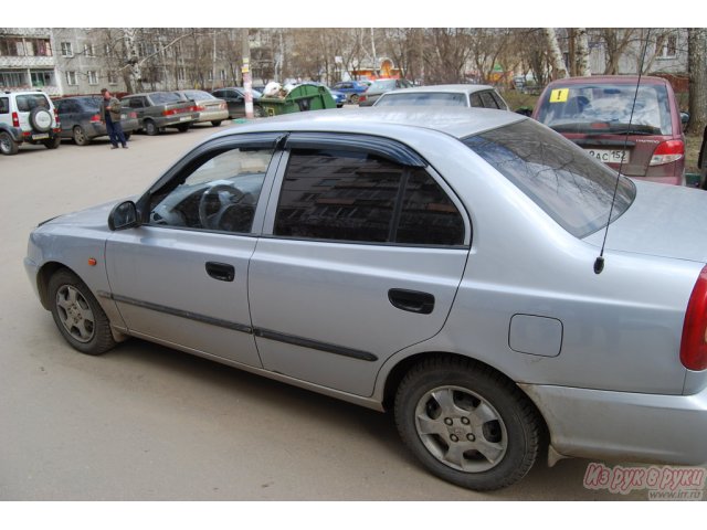 Hyundai Accent,  седан,  2008 г. в.,  пробег:  90000 км.,  механическая,  1.5 л в городе Нижний Новгород, фото 3, Нижегородская область