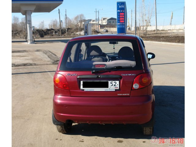 Daewoo Matiz,  хэтчбек,  2008 г. в.,  пробег:  35000 км.,  механическая,  0.8 л в городе Нижний Новгород, фото 2, стоимость: 195 000 руб.