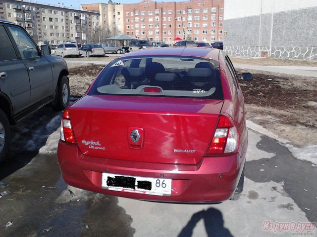 Renault Symbol,  седан,  2006 г. в.,  пробег:  65000 км.,  автоматическая,  1.4 л в городе Нефтеюганск, фото 5, Renault