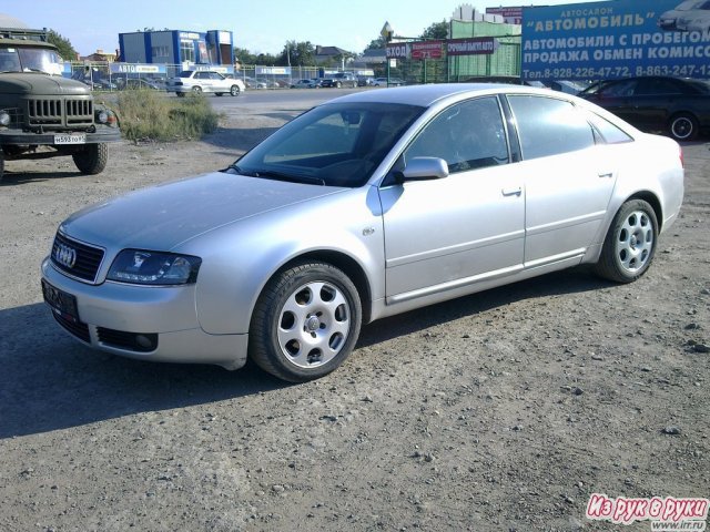 Audi A6,  седан,  2002 г. в.,  пробег:  125000 км.,  автоматическая,  1.8 л в городе Ростов-на-Дону, фото 7, стоимость: 370 000 руб.