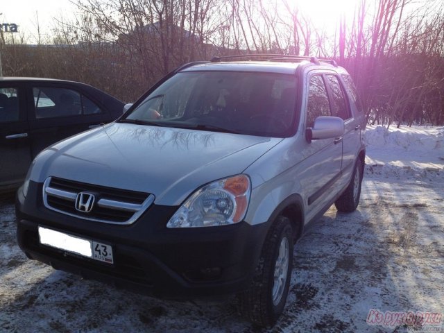 Honda CR-V,  внедорожник,  2004 г. в.,  пробег:  150000 км.,  автоматическая,  2.4 л в городе Киров, фото 1, Honda