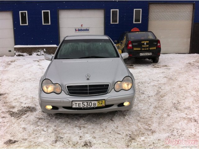 Mercedes C 220,  седан,  2003 г. в.,  пробег:  150000 км.,  автоматическая,  2.2 л в городе Нижний Новгород, фото 1, Нижегородская область