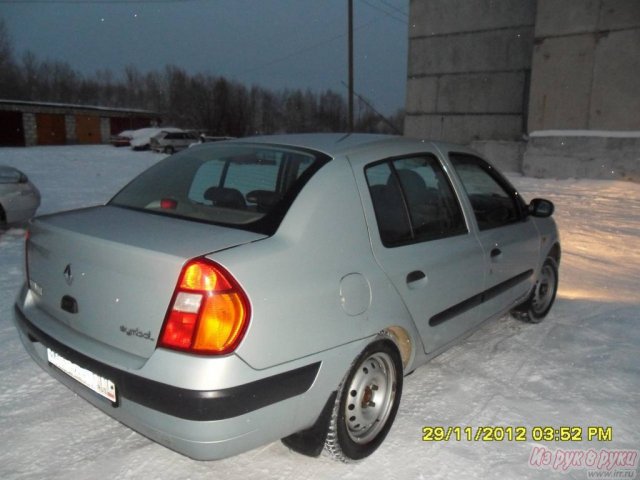 Renault Symbol,  седан,  2004 г. в.,  пробег:  103000 км.,  механическая,  1.4 л в городе Сыктывкар, фото 1, стоимость: 205 000 руб.