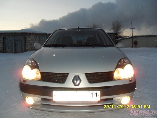 Renault Symbol,  седан,  2004 г. в.,  пробег:  103000 км.,  механическая,  1.4 л в городе Сыктывкар, фото 4, стоимость: 205 000 руб.