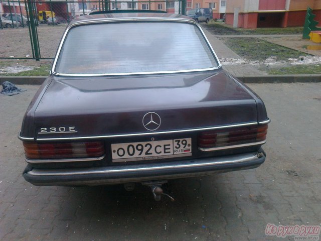 Mercedes E 230,  седан,  1982 г. в.,  механическая,  2.3 л в городе Калининград, фото 1, стоимость: 60 000 руб.