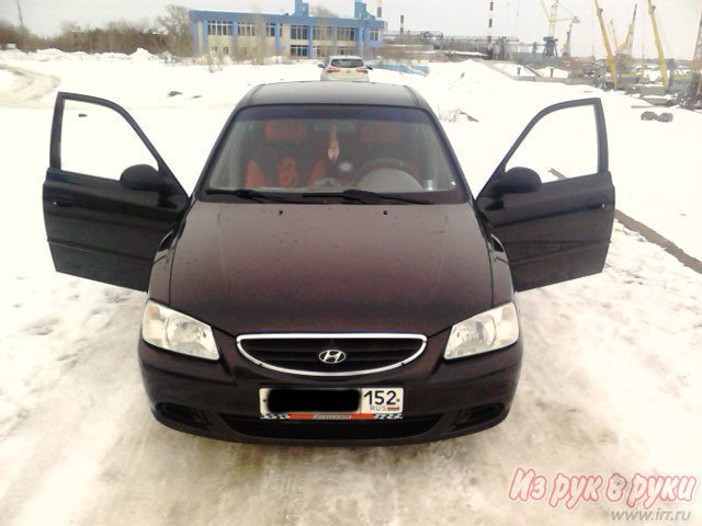 Hyundai Accent,  седан,  2006 г. в.,  пробег:  110000 км.,  механическая,  1.5 л в городе Дзержинск, фото 3, стоимость: 249 000 руб.