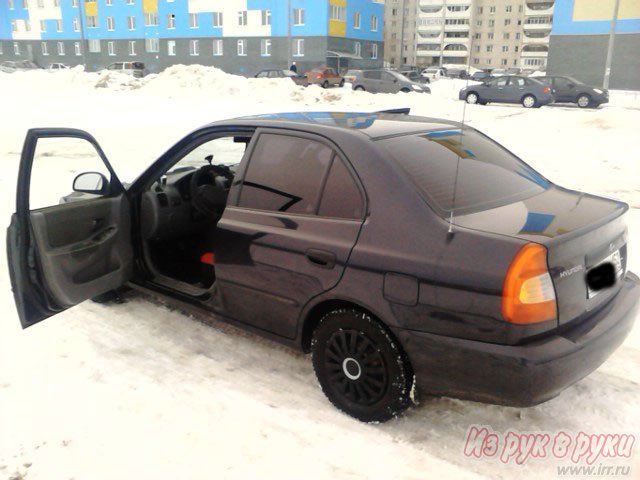 Hyundai Accent,  седан,  2006 г. в.,  пробег:  110000 км.,  механическая,  1.5 л в городе Дзержинск, фото 4, Hyundai