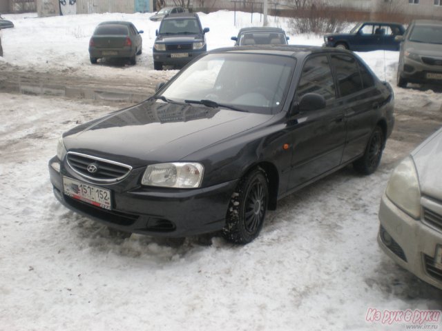 Hyundai Accent,  седан,  2006 г. в.,  пробег:  110000 км.,  механическая,  1.5 л в городе Дзержинск, фото 5, Нижегородская область