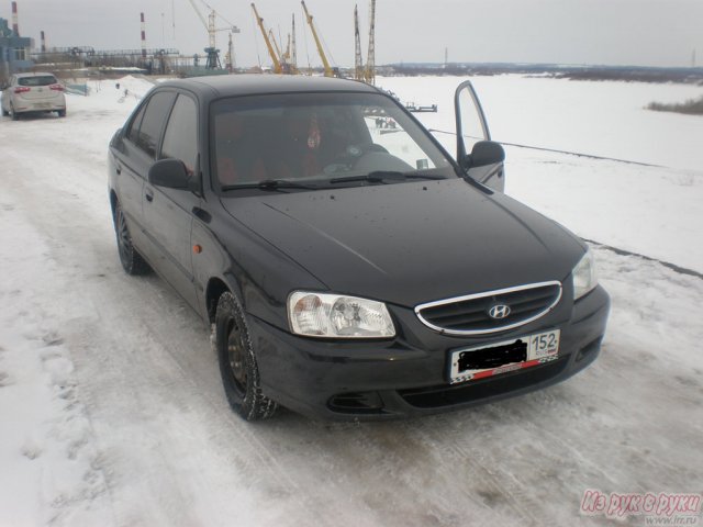 Hyundai Accent,  седан,  2006 г. в.,  пробег:  110000 км.,  механическая,  1.5 л в городе Дзержинск, фото 7, Hyundai