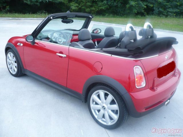 Mini Cooper,  кабриолет,  2007 г. в.,  механическая в городе Москва, фото 6, стоимость: 234 000 руб.