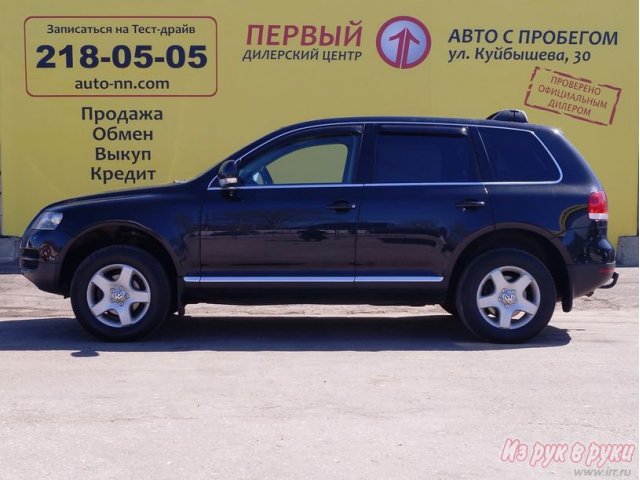 Volkswagen Touareg,  внедорожник,  2006 г. в.,  пробег:  116122 км.,  автоматическая,  2.5 л в городе Нижний Новгород, фото 7, Volkswagen