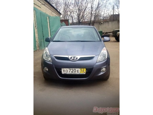 Hyundai i20,  хэтчбек,  2009 г. в.,  пробег:  53000 км.,  механическая,  1.2 л в городе Нижний Новгород, фото 2, стоимость: 369 000 руб.