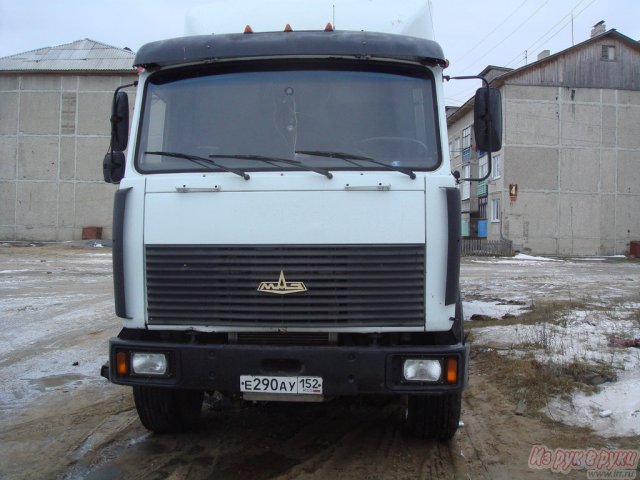 МАЗ 64220 ЯМЗ-7511.10,  Евро-2 (сплошная голова)+ ТОНАР 2006г.  (28 куб. , 3 оси) в городе Выкса, фото 2, Грузовики