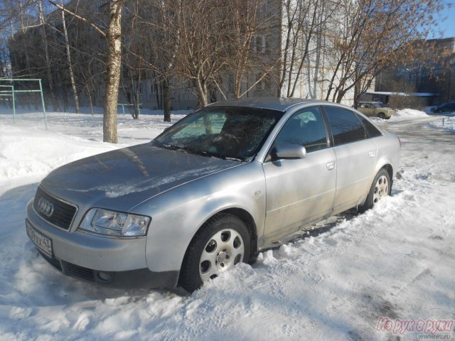 Audi A6,  седан,  2002 г. в.,  пробег:  130000 км.,  автоматическая,  2.5 л в городе Киров, фото 2, Калужская область