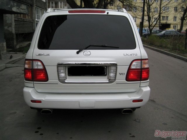 Lexus LX 470,  внедорожник,  2005 г. в.,  пробег:  120000 км.,  автоматическая,  4.7 л в городе Калининград, фото 4, стоимость: 1 300 000 руб.