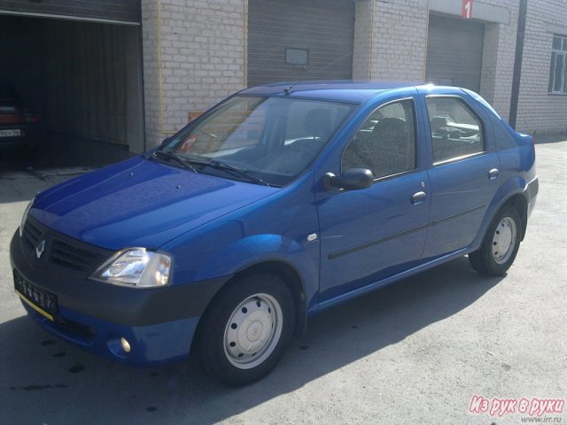 Renault Logan,  седан,  2007 г. в.,  пробег:  67000 км.,  механическая,  1.6 л в городе Оренбург, фото 1, Renault