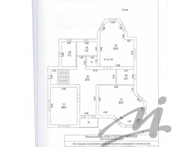 Ельня,  продам,  коттедж,  Горьковское ш.,  28км от МКАД,  Площадь дома 270 кв. м.,  Площадь участка 15 сот.  МИЭЛЬ в городе Ельня, фото 4, стоимость: 9 000 000 руб.