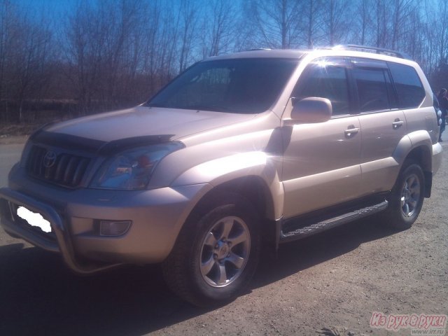 Toyota Land Cruiser Prado,  внедорожник,  2008 г. в.,  пробег:  80000 км.,  автоматическая,  4000 л в городе Киров, фото 8, Toyota