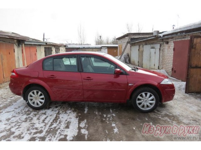 Renault Megane,  седан,  2008 г. в.,  пробег:  59000 км.,  механическая,  1.6 л в городе Великий Новгород, фото 4, Renault