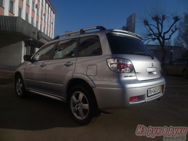 Mitsubishi Outlander,  внедорожник,  2008 г. в.,  пробег:  90000 км.,  автоматическая,  2.4 л в городе Киров, фото 4, Калужская область