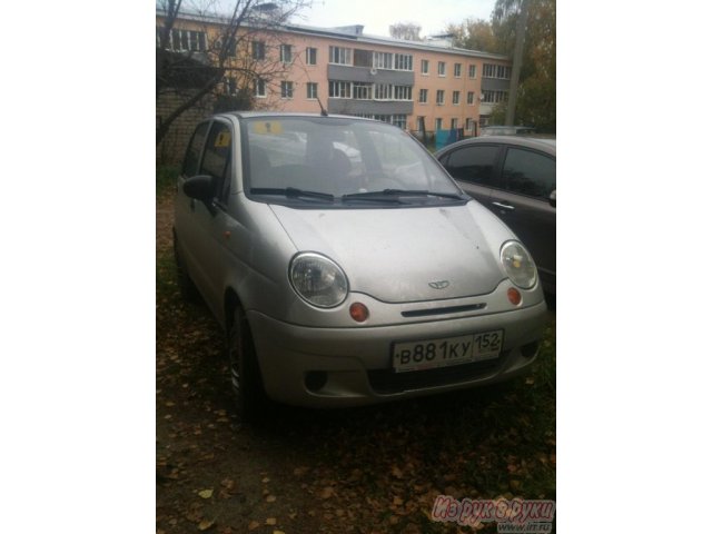 Daewoo Matiz,  хэтчбек,  2010 г. в.,  пробег:  39000 км.,  механическая,  0.8 л в городе Нижний Новгород, фото 1, стоимость: 165 000 руб.